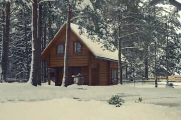 Фото номера Дом с 2 спальнями Дома для отпуска Vējciems г. Liepene 19